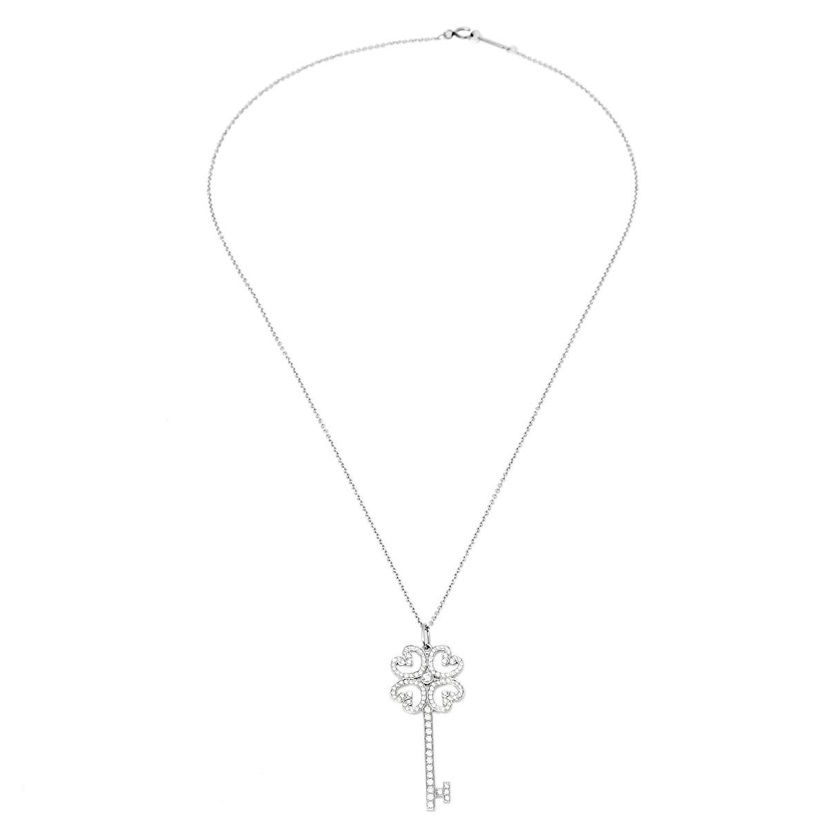 One look at this beauty from Tiffany & Co. and you'll know why diamonds are a girl's best friend. Tiffany and Co. carry the reputation of excellent craftsmanship and exquisite creativity when it comes to jewelry, and this gorgeous pendant necklace