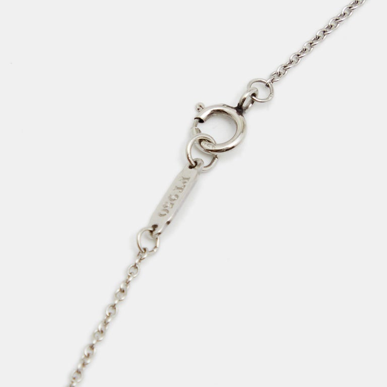 Tiffany and Co. Tiffany Keys Hue Diamond 18k Yellow Gold Platinum ...