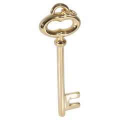 Tiffany & Co. Ovaler Tiffany Keys-Anhänger aus 18 Karat Gelbgold