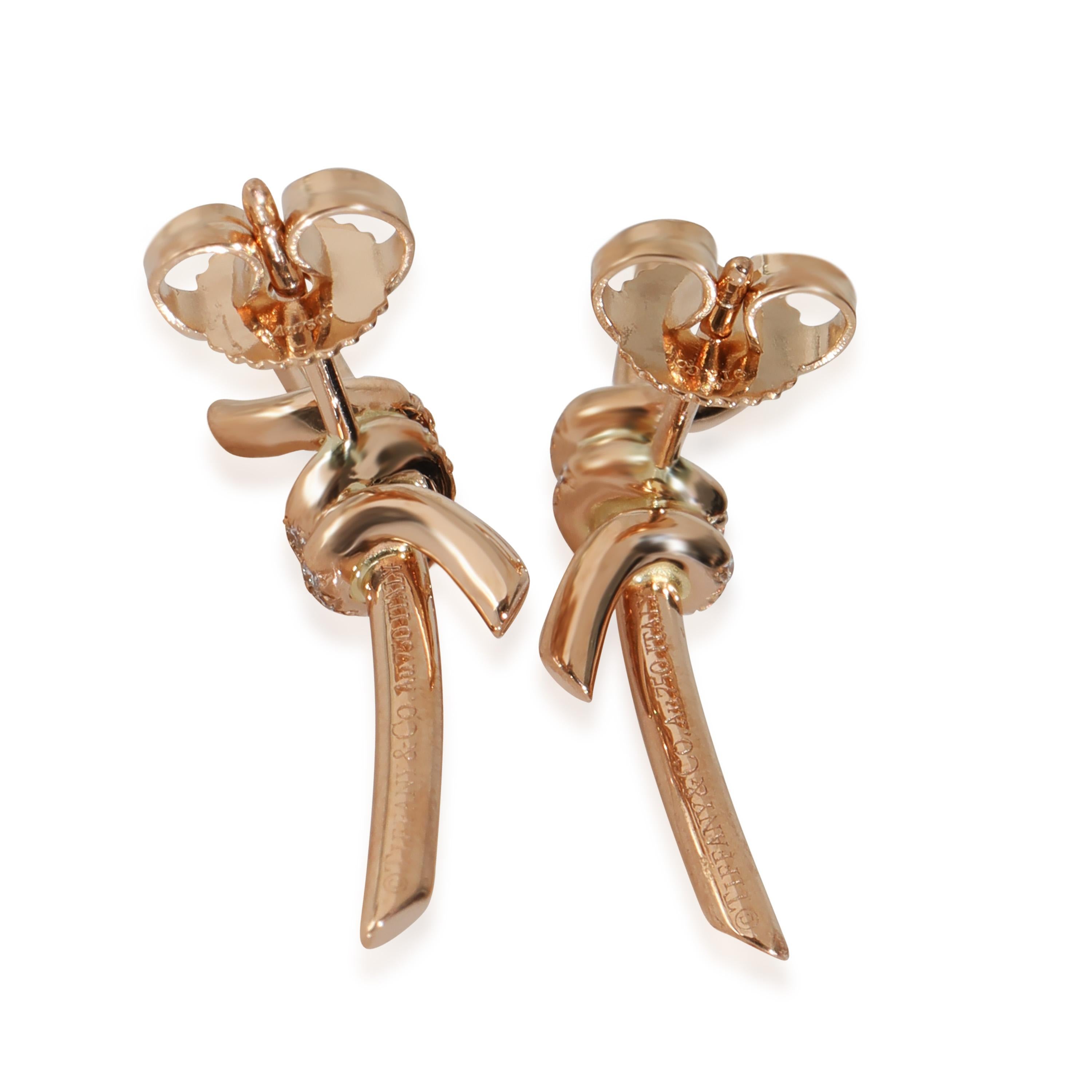 Tiffany & Co. Tiffany Knot Diamond Earrings in 18k Rose Gold 0.09 CTW

PRIMARY DETAILS
SKU: 144648
Listing Title: Tiffany & Co. Tiffany Knot Diamond Earrings in 18k Rose Gold 0.09 CTW
Condition Description: Tiffany reinvents a classic with the