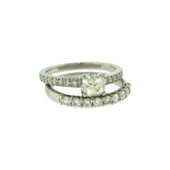 Tiffany & Co. Tiffany Novo & Tiffany Embrace Engagement and Wedding Bridal Set