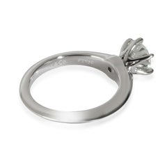 Tiffany & Co. Tiffany Solitaire Engagement Ring in  Platinum H VS2 1.02 CTW