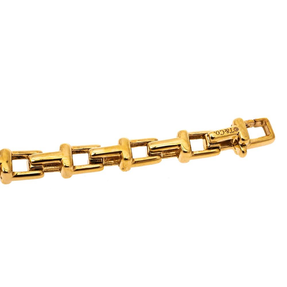 tiffany t narrow chain bracelet