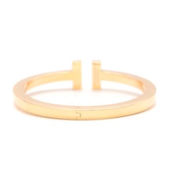 Tiffany & Co. Tiffany T 18 Karat Yellow Gold Square Bracelet