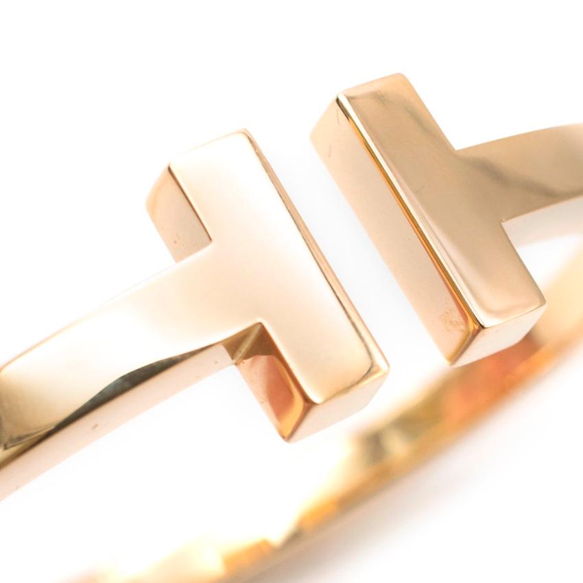 tiffany t bracelet gold