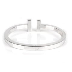 Tiffany & Co. Tiffany T Bangle in 18 Karat White Gold