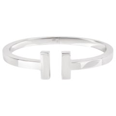 Tiffany & Co. Tiffany T Bangle in 18 Karat White Gold