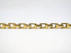 Tiffany & Co. Tiffany "T" Chain Link Bracelet 18 Karat Yellow Gold