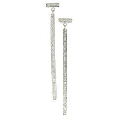 Tiffany & Co. Tiffany T Diamond Bar Earrings