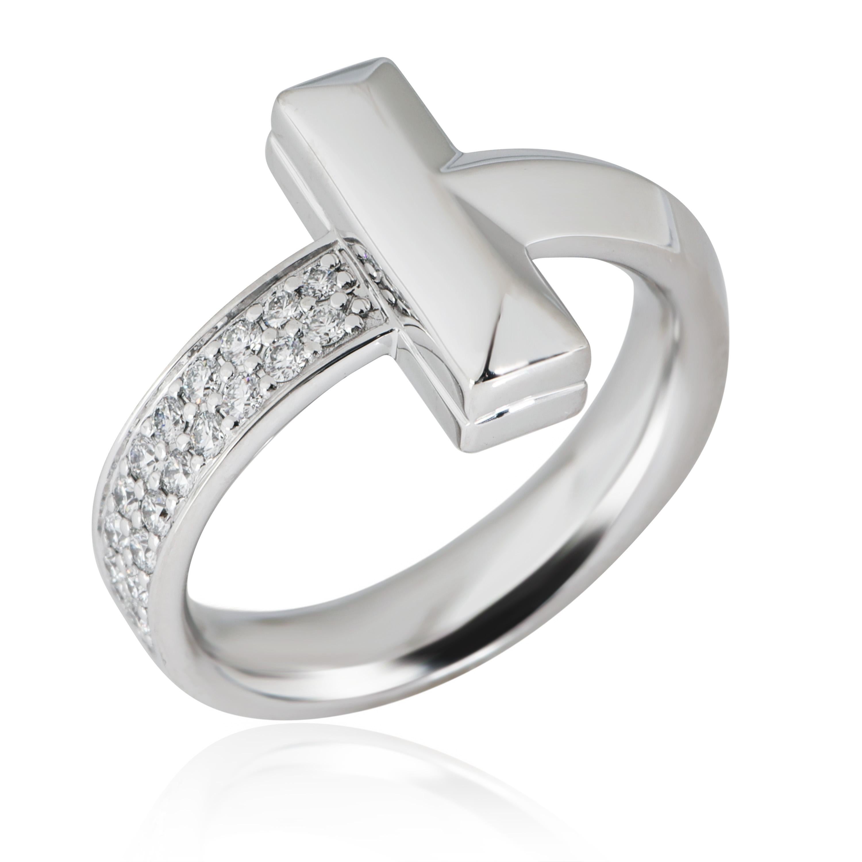 Tiffany & Co. TIffany T Diamond Ring in 18k White Gold 0.21 CTW

PRIMARY DETAILS
SKU: 144388
Listing Title: Tiffany & Co. TIffany T Diamond Ring in 18k White Gold 0.21 CTW
Condition Description: Inspired by the 'T' motif that Tiffany has been