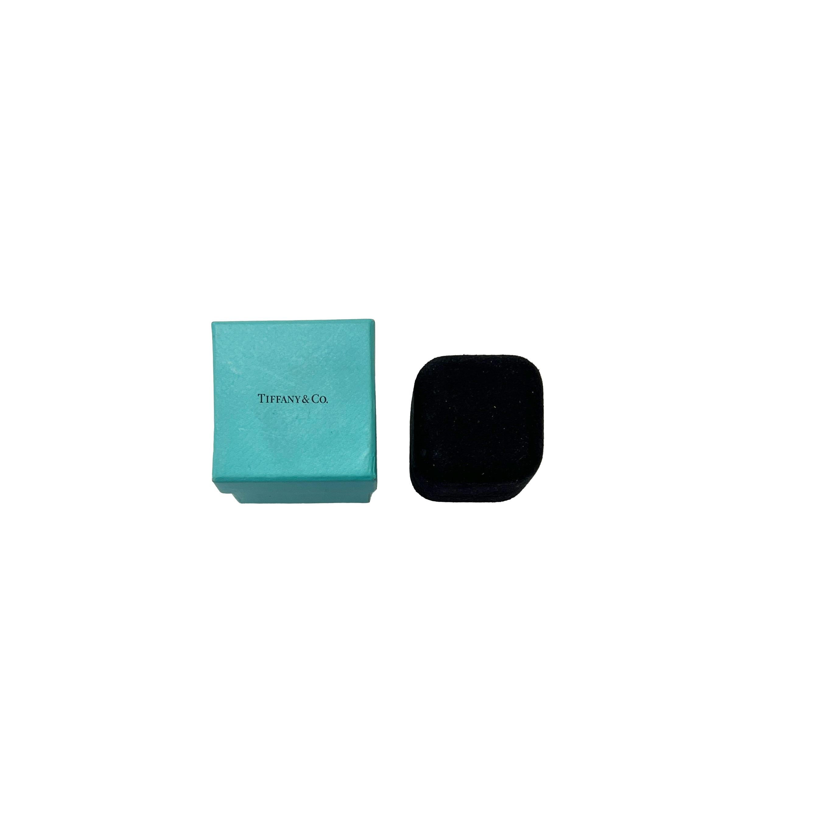 Women's Tiffany & Co. TIffany T Diamond Ring in 18k White Gold 0.21 CTW For Sale