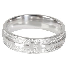 Tiffany & Co. Tiffany T Diamond Ring in 18K White Gold 0.57 CTW