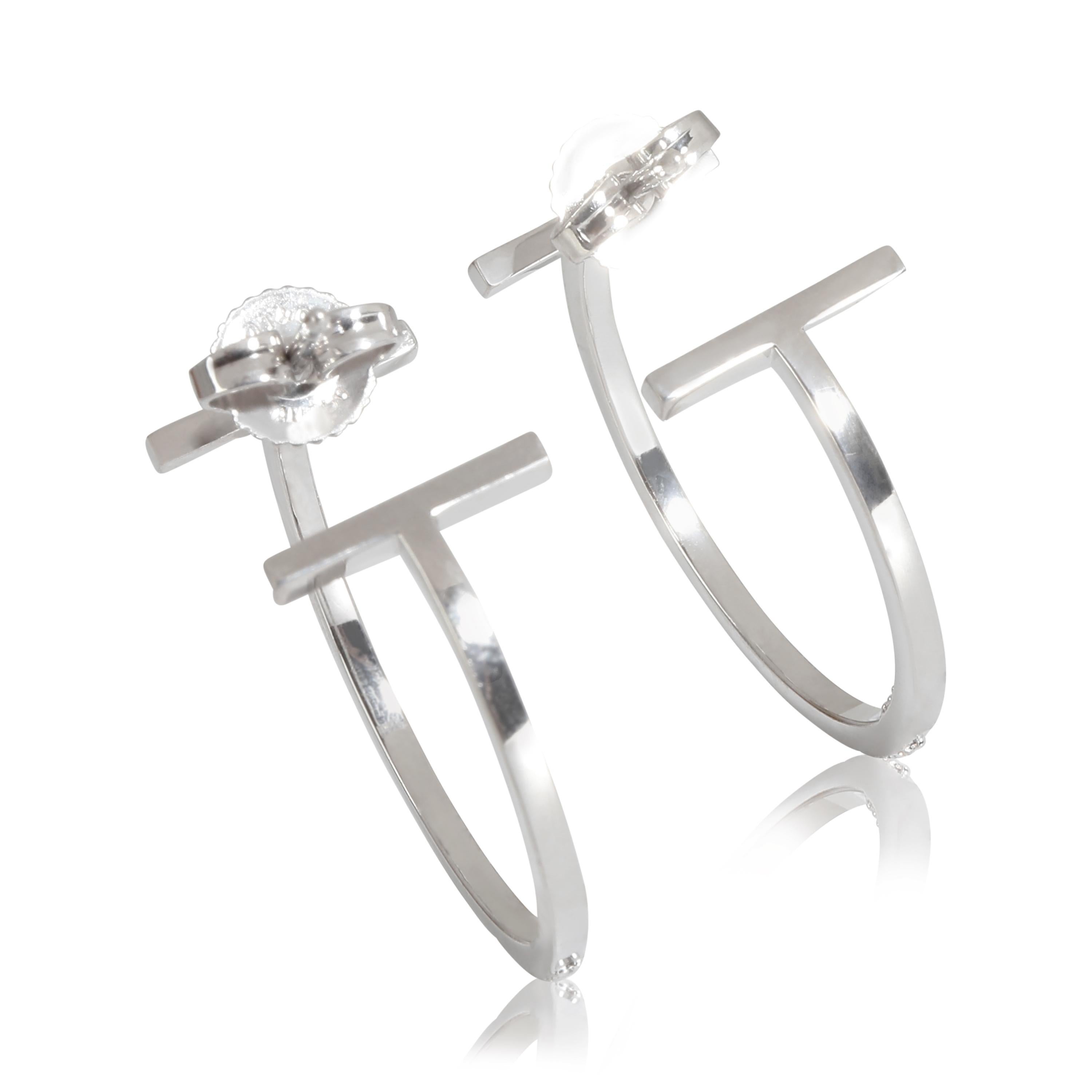 Tiffany & Co. Tiffany T Earrings in 18k White Gold 0.41 CTW

PRIMARY DETAILS
SKU: 141292
Listing Title: Tiffany & Co. Tiffany T Earrings in 18k White Gold 0.41 CTW
Condition Description: Inspired by the 'T' motif that Tiffany has been incorporating