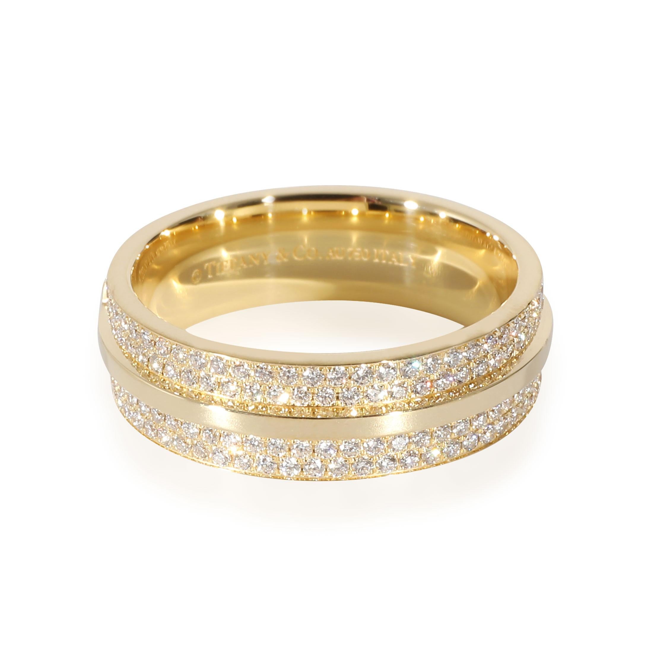 Tiffany & Co. Tiffany T Ring in 18K Gelbgold  0,61 CTW im Zustand „Hervorragend“ in New York, NY