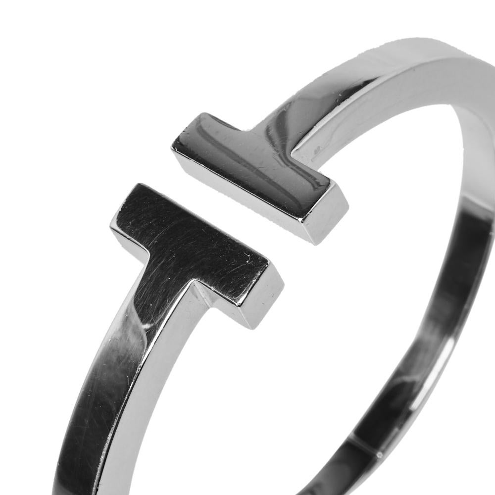 Women's Tiffany & Co. Tiffany T Silver Square Bracelet