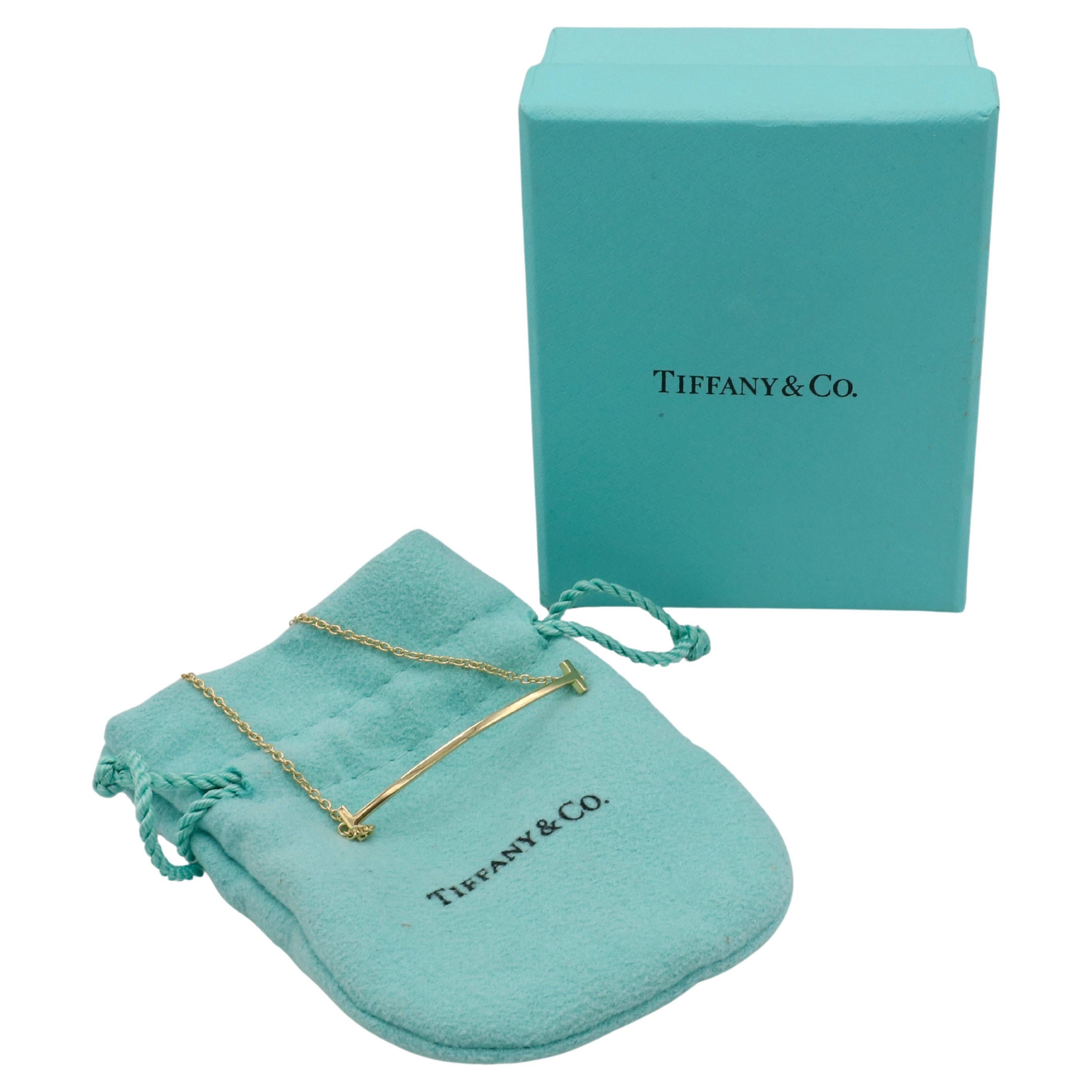 Women's Tiffany & Co. Tiffany T. Smile Bracelet 18 Karat Yellow Gold