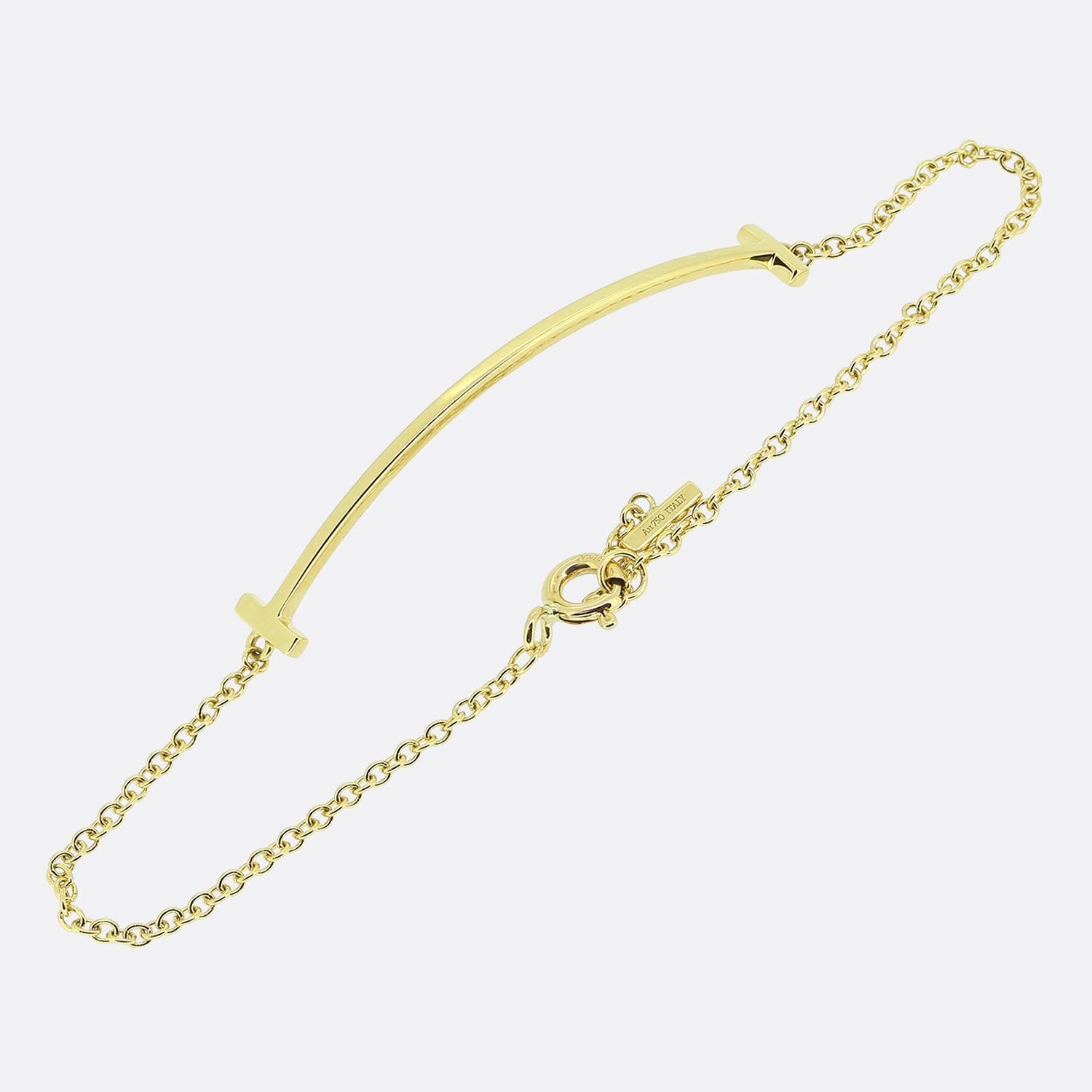 Femenino o masculino Tiffany & Co. Pulsera Tiffany T Smile en venta