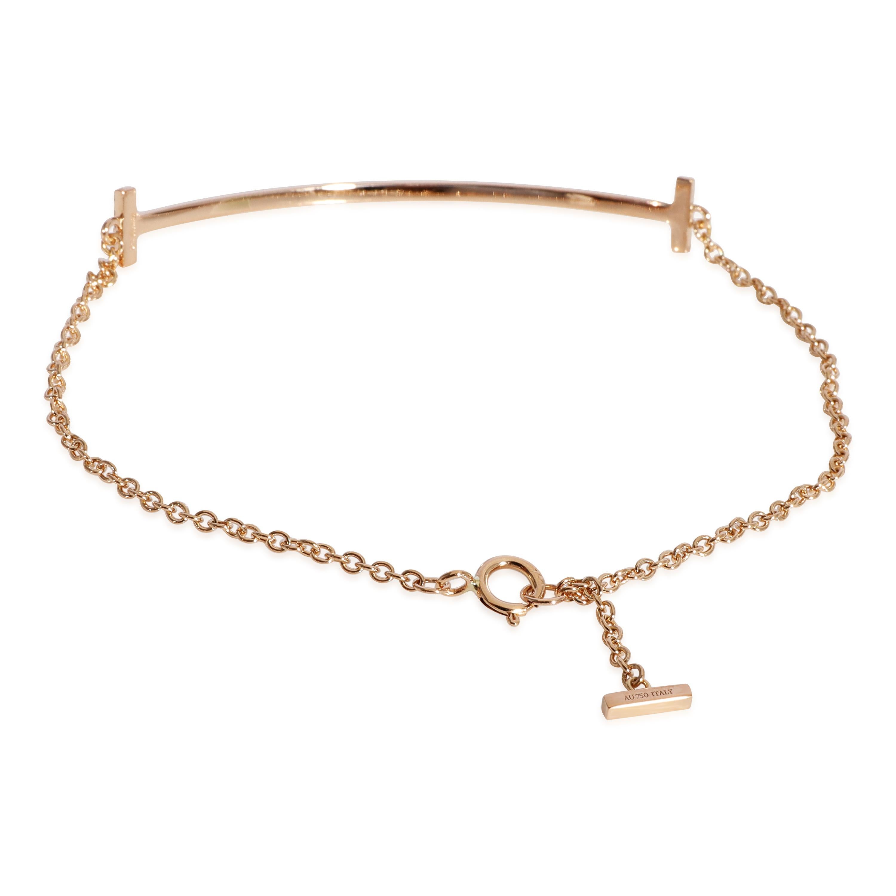 tiffany smile bracelet rose gold