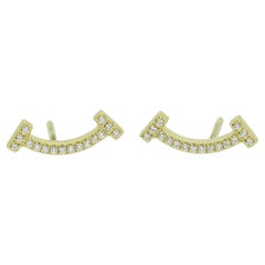Tiffany & Co. Tiffany T Smile Diamond Earrings