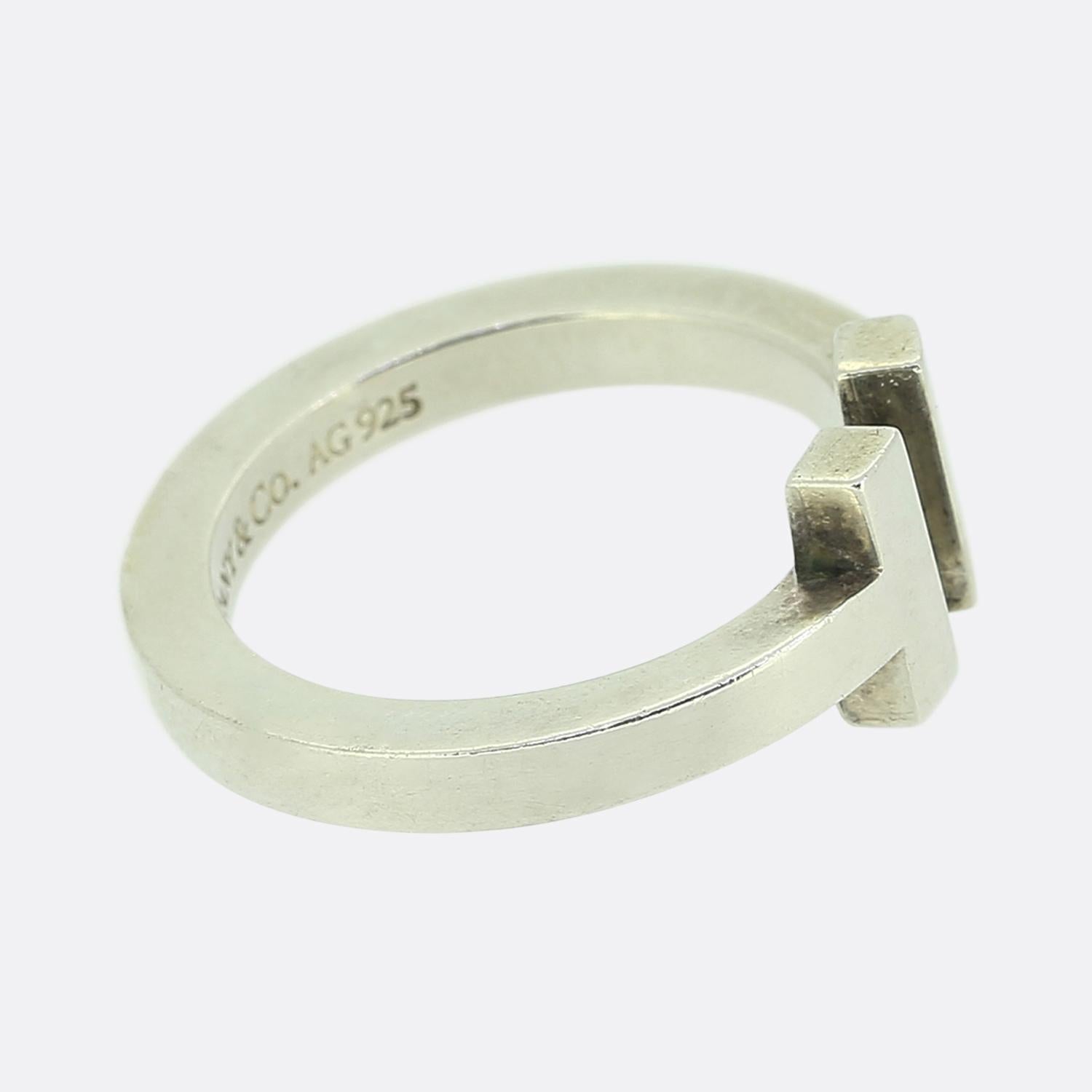 Tiffany & Co. Tiffany T Square Ring In Good Condition For Sale In London, GB