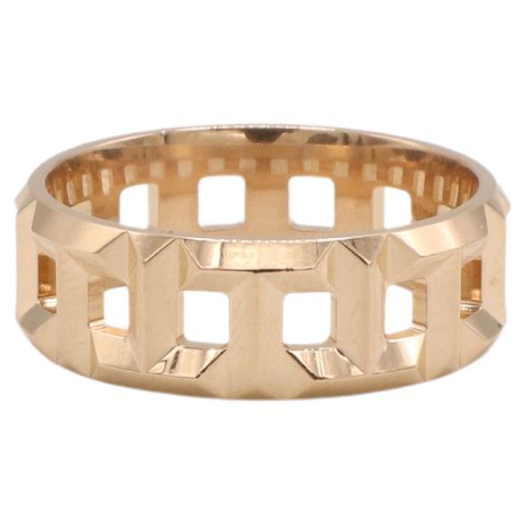 Modern Tiffany & Co. Tiffany T. True 18K Rose Gold Band Ring 8MM For Sale