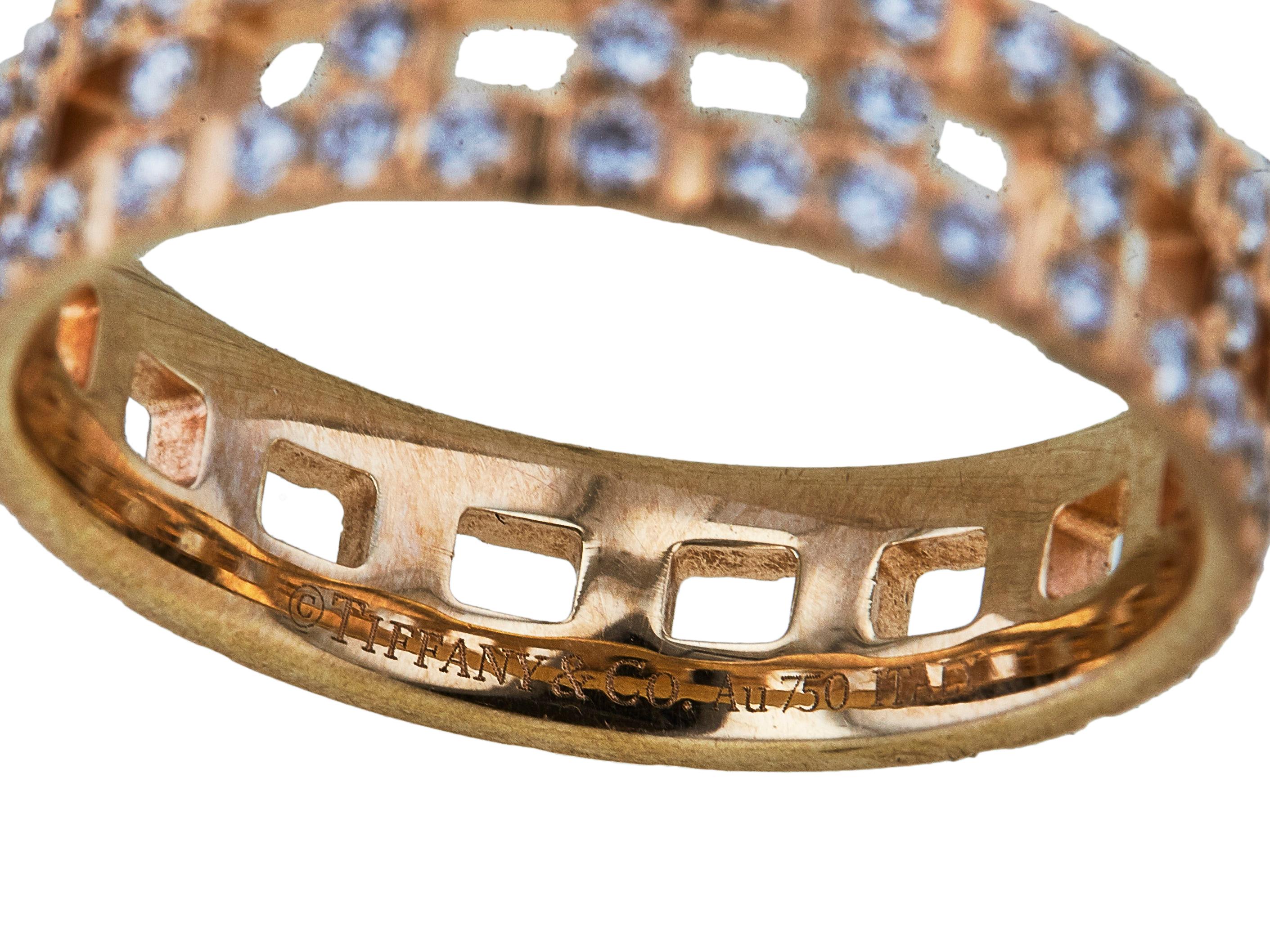 Tiffany & Co. 'Tiffany T True' Wide Diamond ring 1