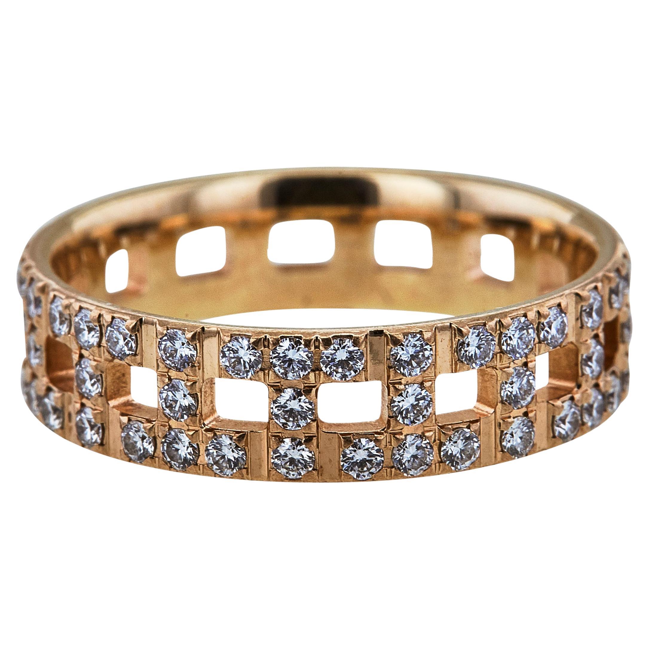 Tiffany & Co. 'Tiffany T True' Wide Diamond ring