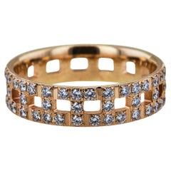 Tiffany & Co. Bague Tiffany & Co. « Tiffany T True » à larges diamants