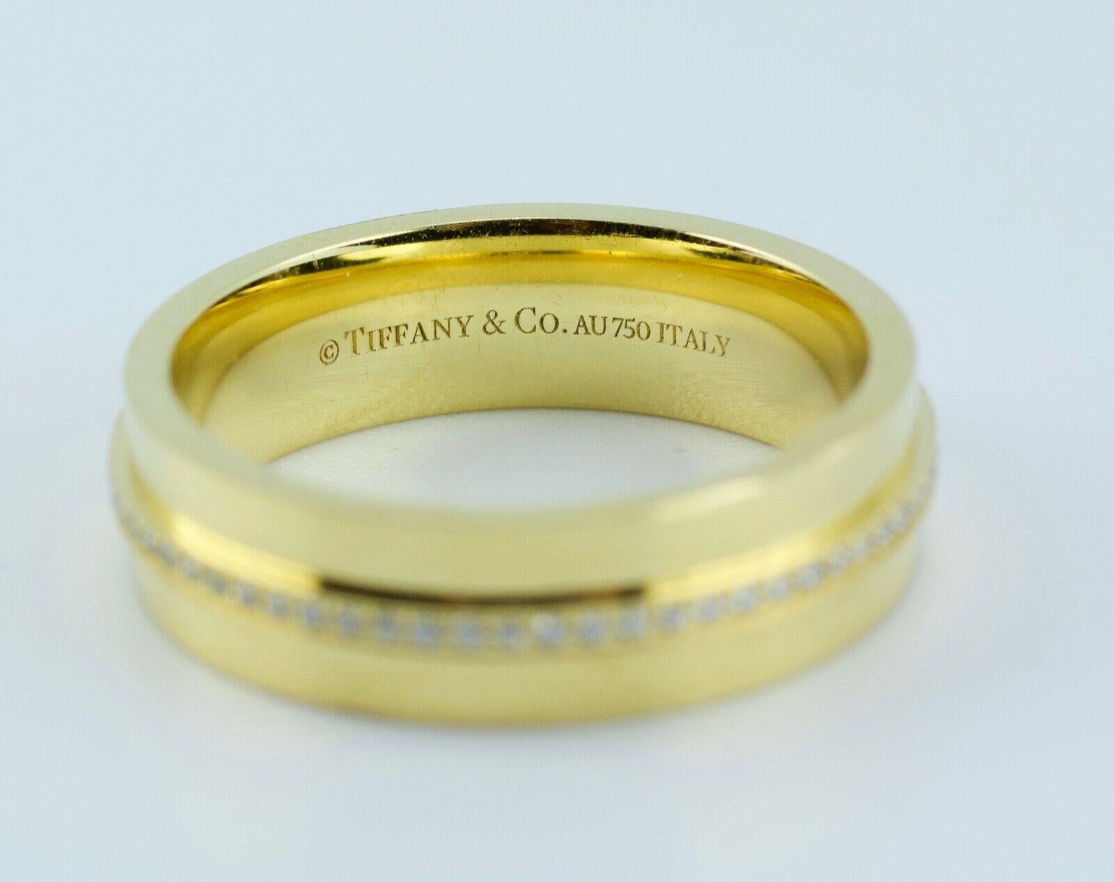 Modern Tiffany & Co. Tiffany T-Wide Diamond Ring 18 Karat Yellow Gold