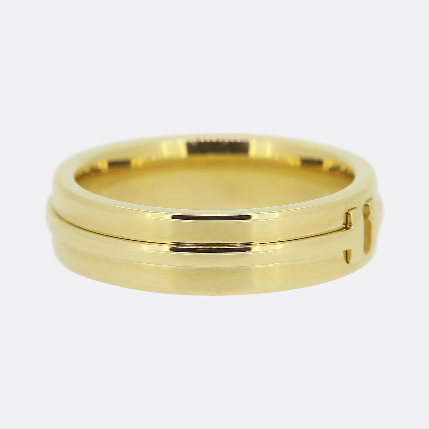 Tiffany & Co. Tiffany T Wide Ring Size P (57) In Excellent Condition In London, GB