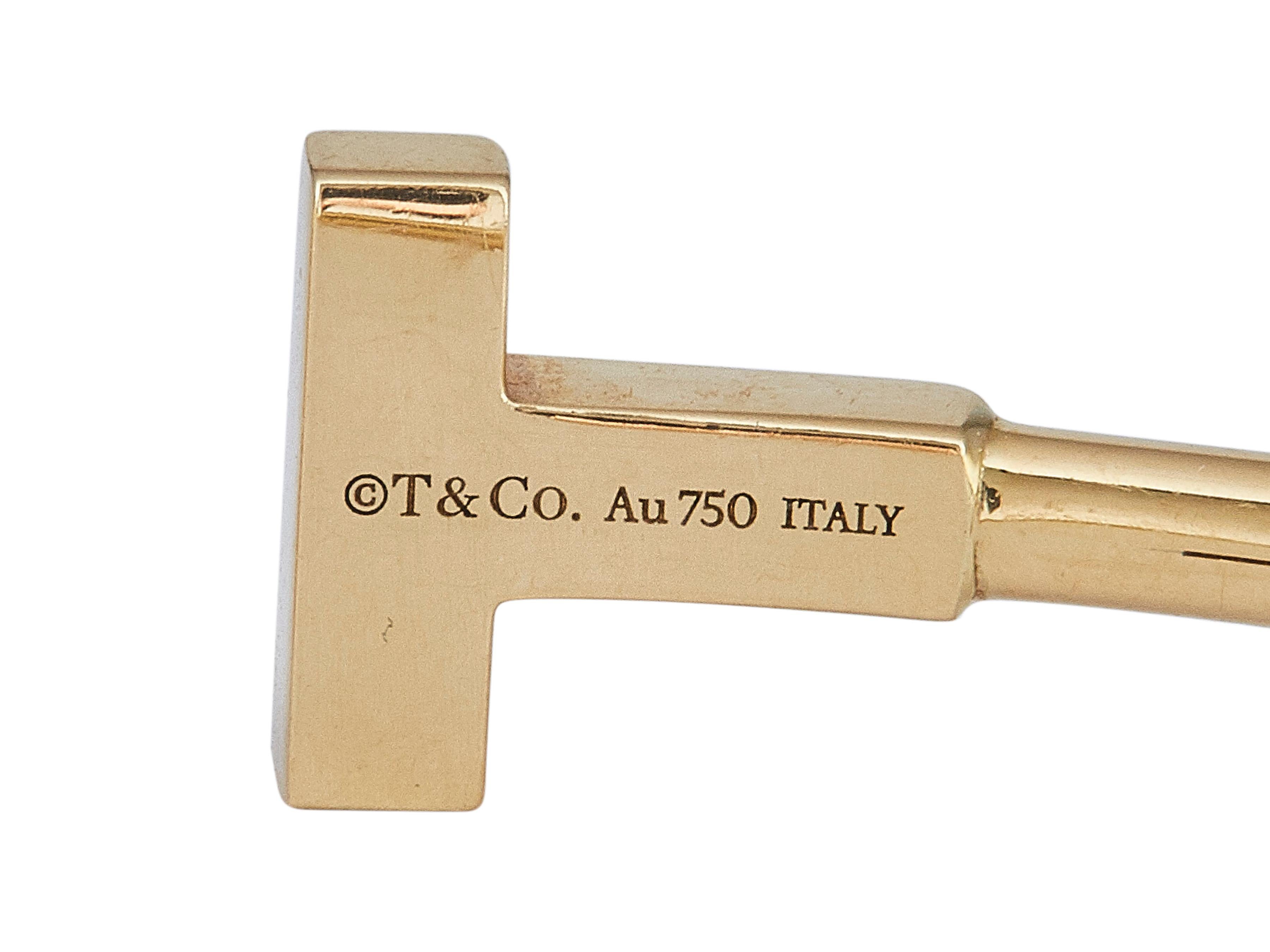 Tiffany & Co. Tiffany T-Draht-Armband 18K Gelbgold für Damen oder Herren im Angebot