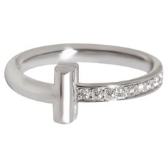 Tiffany & Co. Tiffany T1 Ring in 18K White Gold 0.08 Ctw