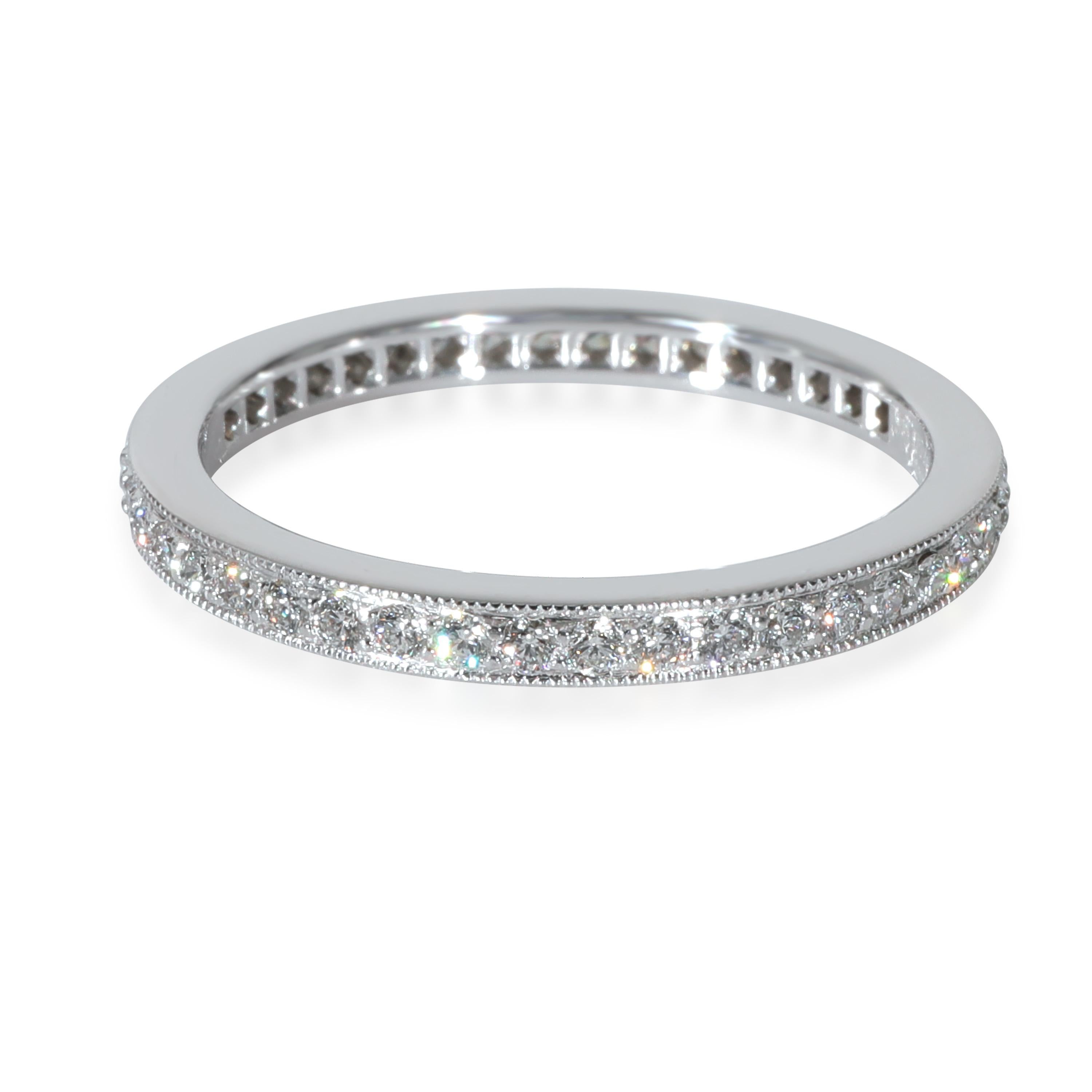 Tiffany & Co. Tiffany Together Diamond Eternity Band in  Platinum 0.36 CTW

PRIMARY DETAILS
SKU: 130417
Listing Title: Tiffany & Co. Tiffany Together Diamond Eternity Band in  Platinum 0.36 CTW
Condition Description: Tiffany reinvents a classic with