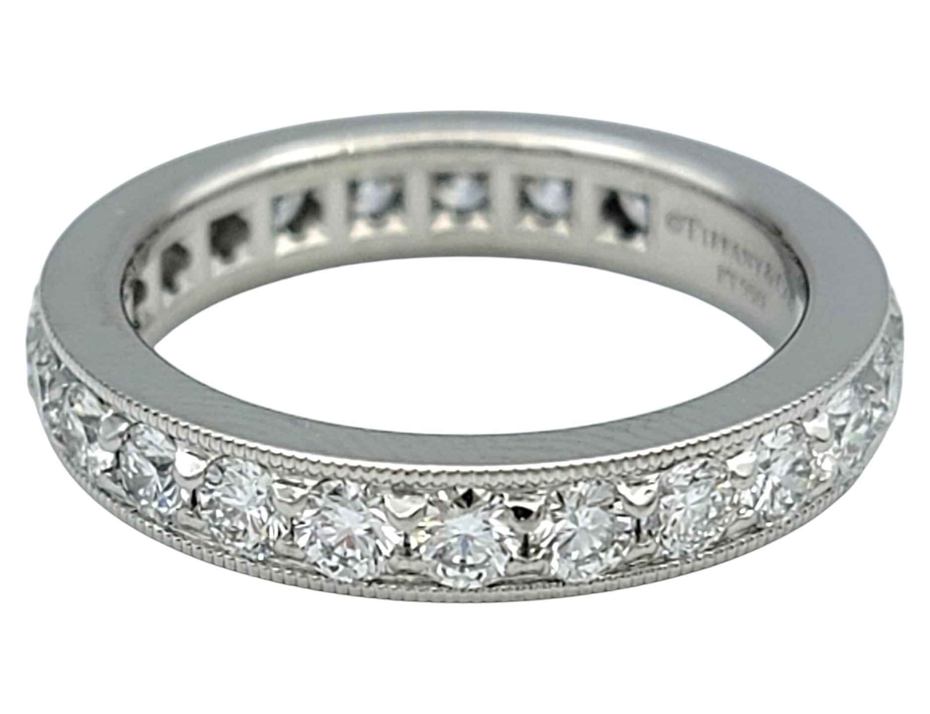 Tiffany & Co. Anillo de eternidad de diamantes 