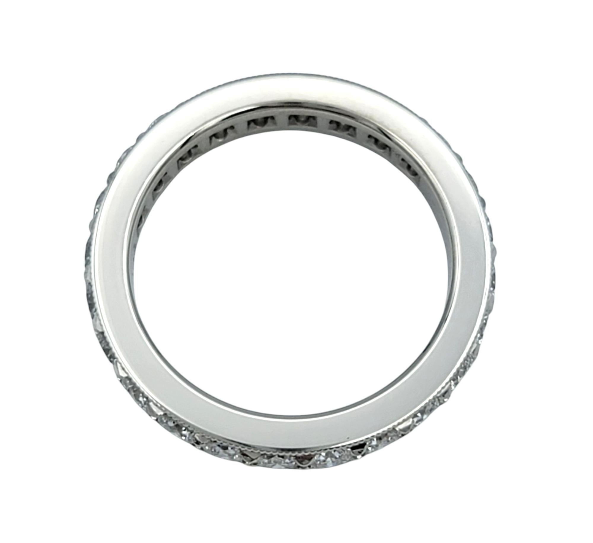 Tiffany & Co. Anillo de eternidad de diamantes 