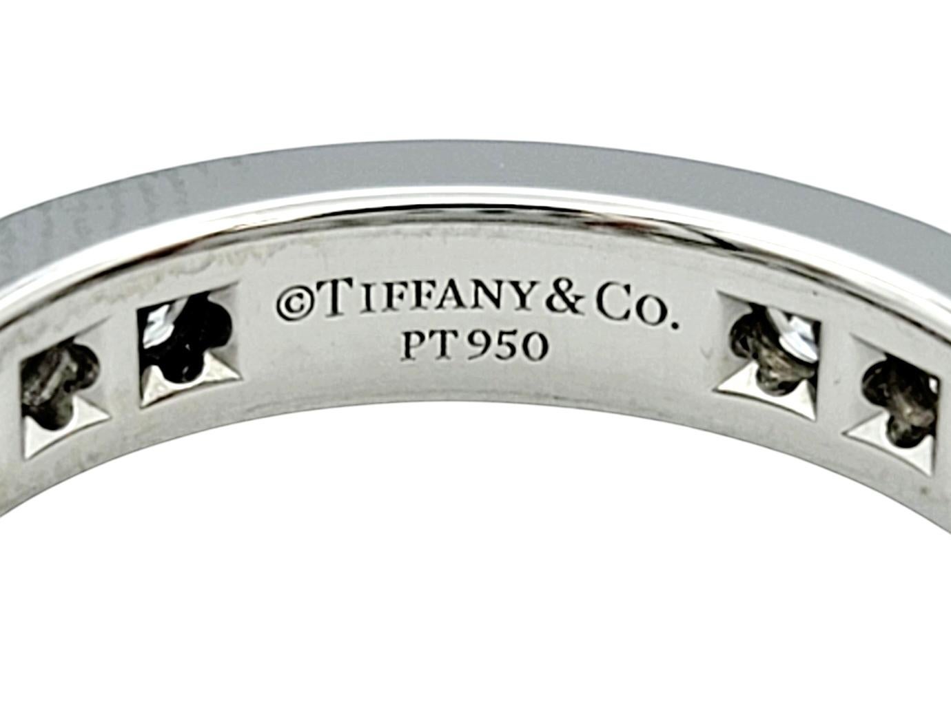 Tiffany & Co. Anillo de eternidad de diamantes 