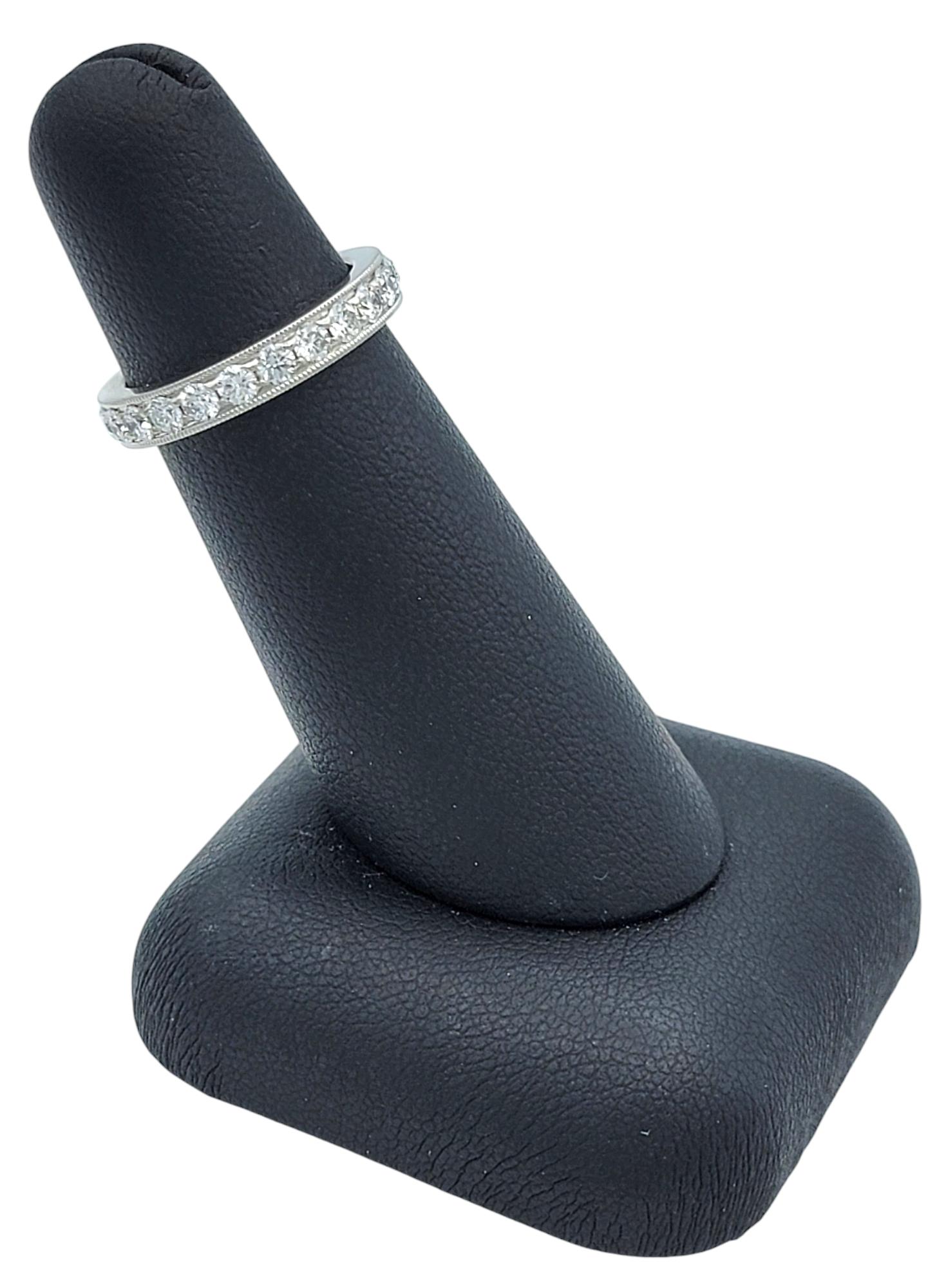 Tiffany & Co. Anillo de eternidad de diamantes 