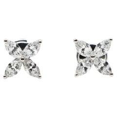 Tiffany & Co. Tiffany Victoria Earrings Diamonds & Platinum - Large Model