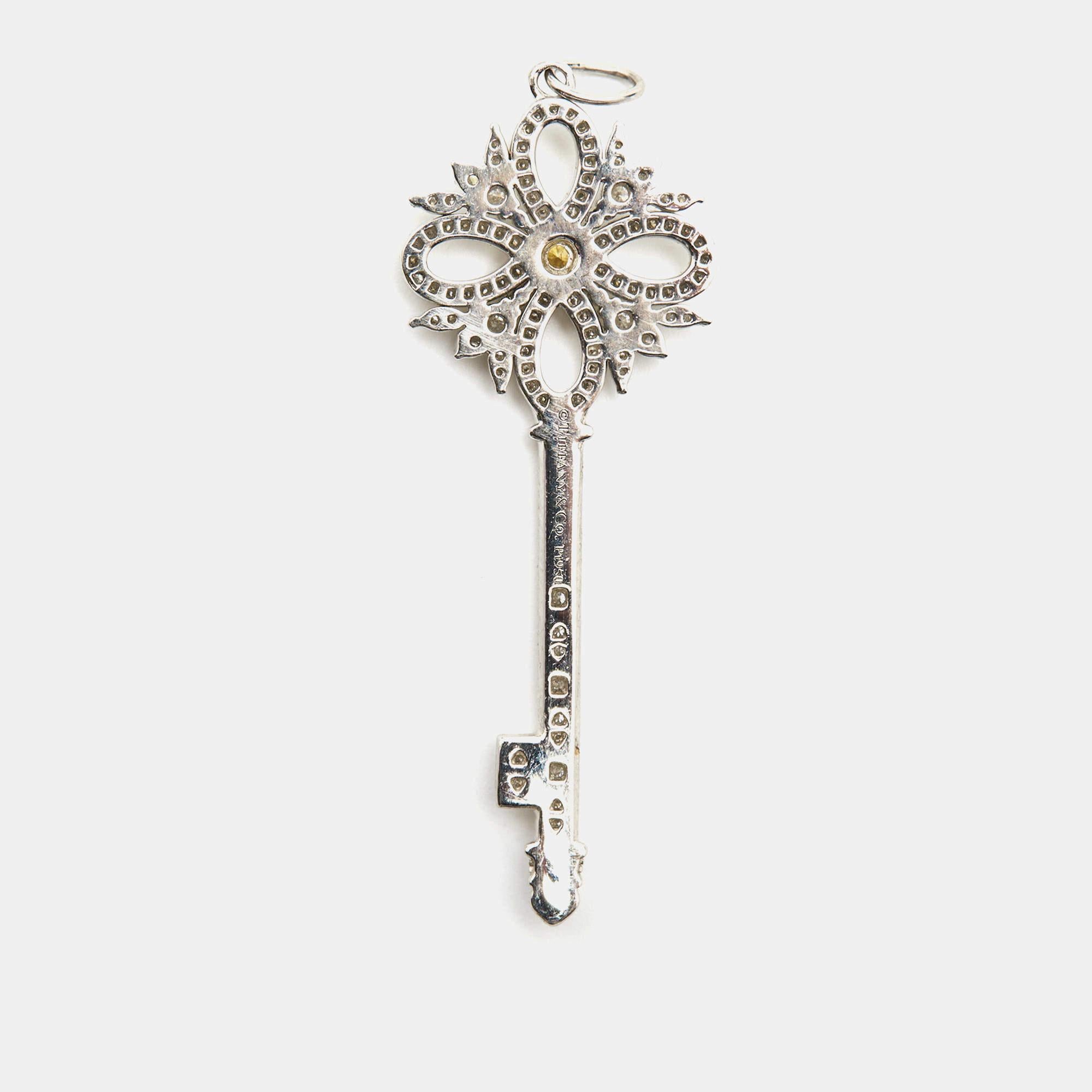 One look at this beauty from Tiffany & Co., and you'll know why diamonds are a girl's best friend. Tiffany & Co. carries the reputation of excellent craftsmanship and exquisite creativity when it comes to jewelry, and this gorgeous Victoria Key