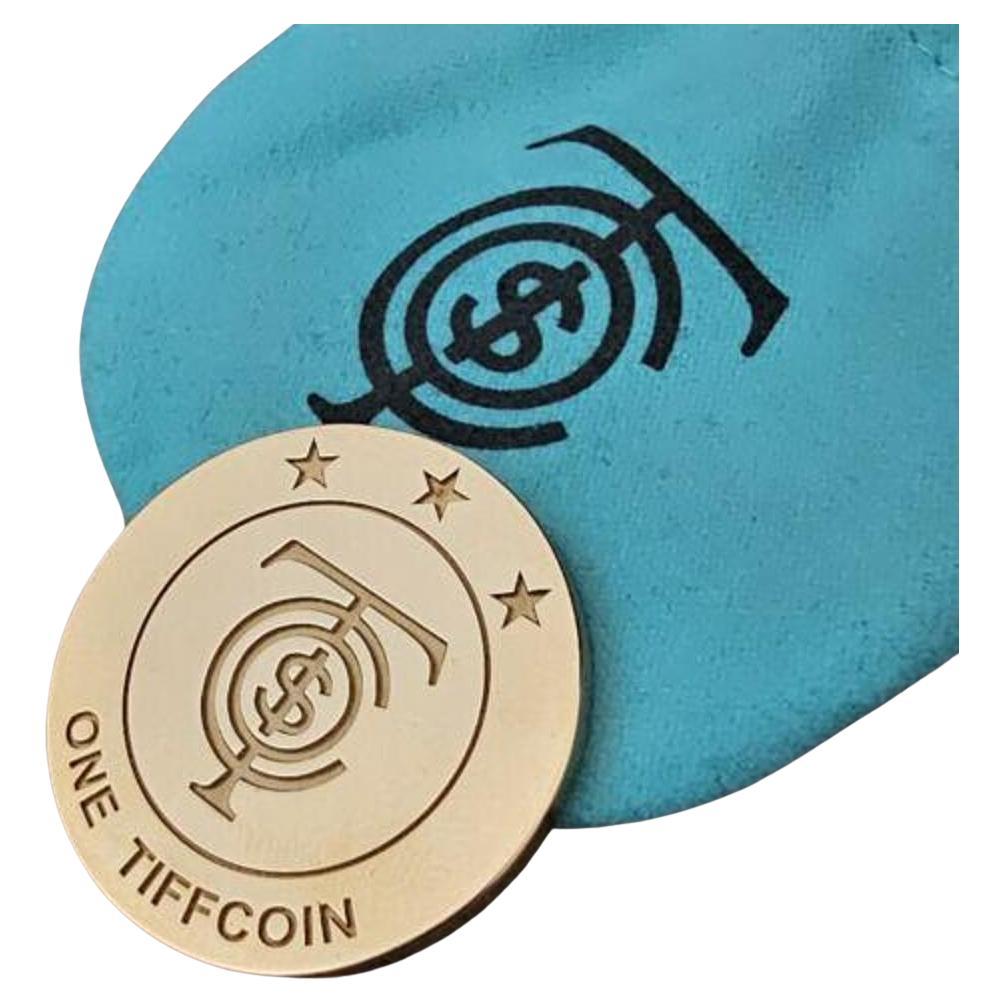 Tiffany & Co. Tiffcoin 18k Gold Limited 499 Pieces Ever Made 18k Yellow Gold