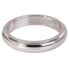 Tiffany & Co. Together Classic Milgrain Wedding Band in Platinum