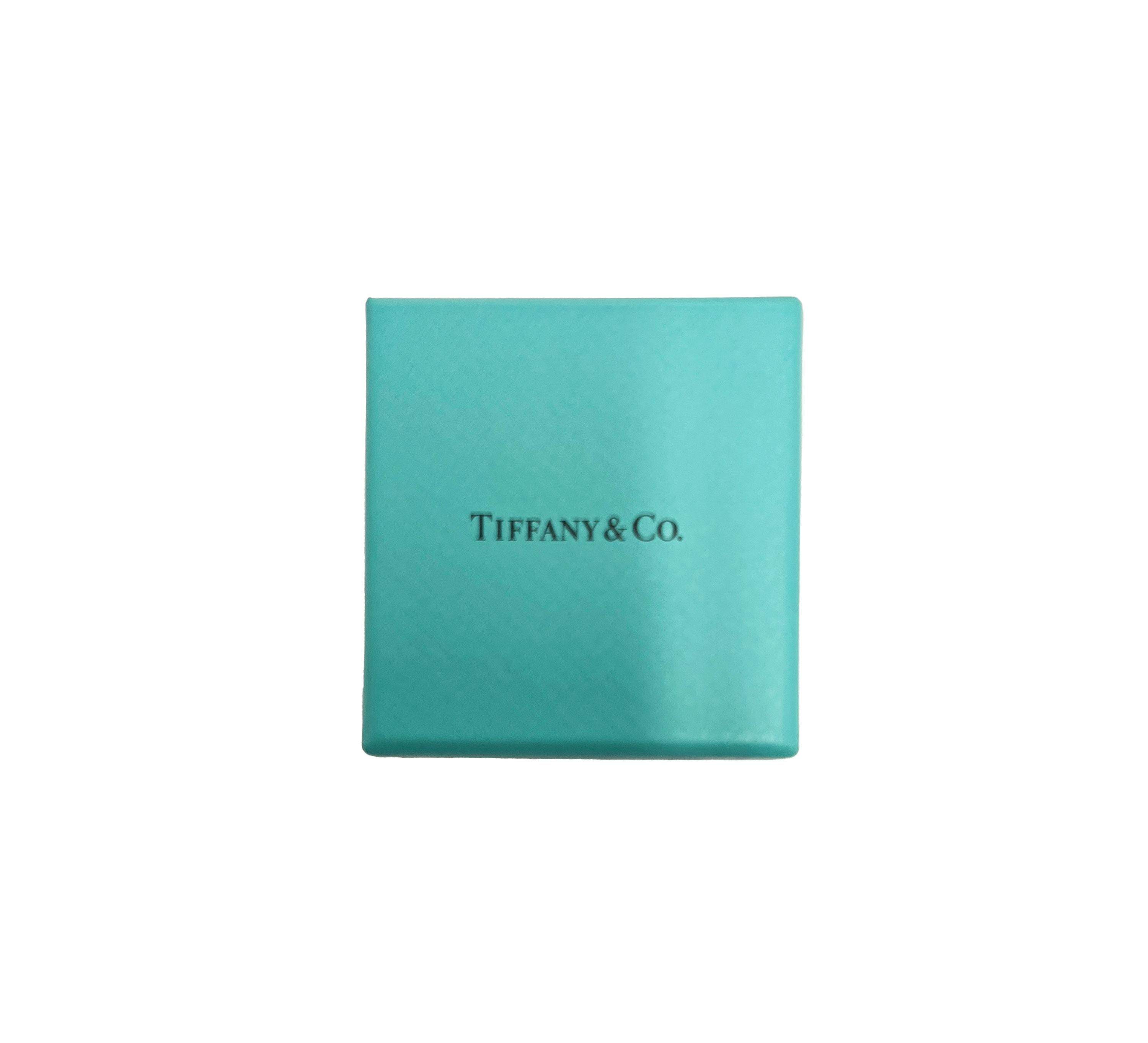 Women's or Men's Tiffany & Co. Together Double Migrain Diamond Band in Platinum 0.01 CTW