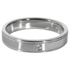 Tiffany & Co. Together Double Migrain Diamond Band in Platinum 0.01 CTW