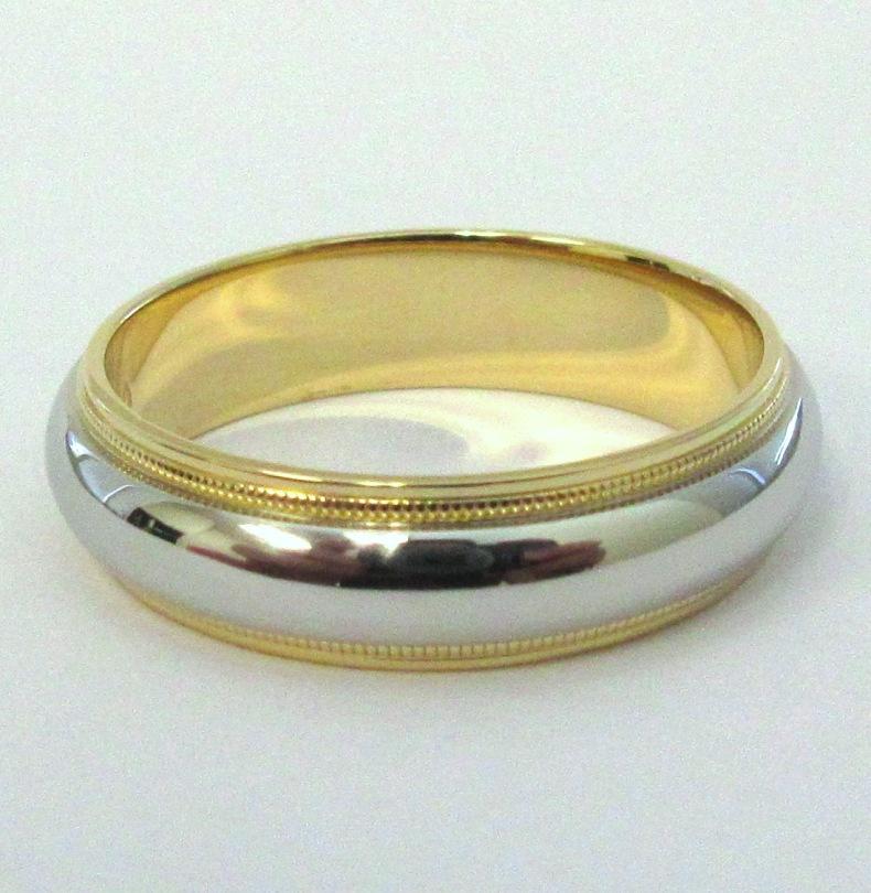 De los hombres TIFFANY & Co. Juntos Platino 18K Oro 6mm Milgrain Alianza 11 Hombres en venta