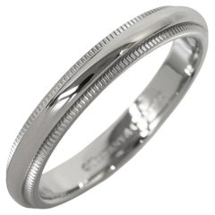 TIFFANY & Co. Anello nuziale Together in platino 3mm Milgrain 7,5