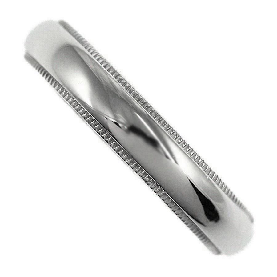 tiffany milgrain wedding band 4mm