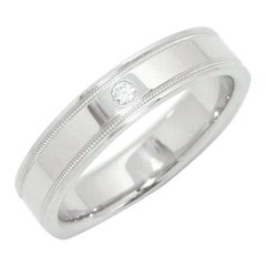 Tiffany & Co. Anello Together in platino con diamante a doppia ghiera 7,5