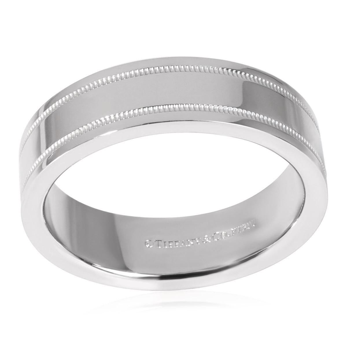 double milgrain band ring