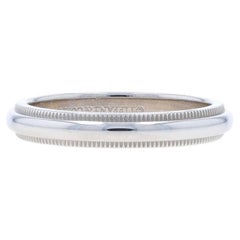 Tiffany & Co. Together Wedding Band - Platinum 950 Ring Size 5 3/4