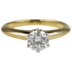 Used Tiffany & Co. Top Quality Diamond Solitaire Ring